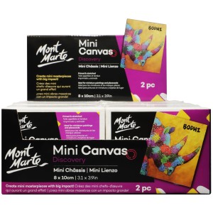 MM Mini Tuval Discovery 8 x 10cm 2 li