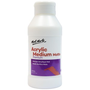 MM Akrilik Medium Matte Premium 250ml (Mat)