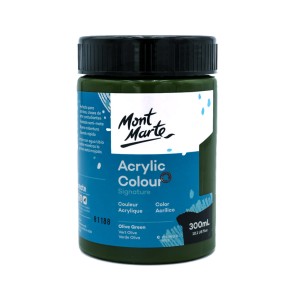 MM Acrylic Boya Signature 300ml - Olive Green