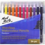 MM Ağaçsız Suluboya Kalemleri 24'lü Premium