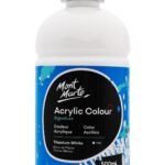 MM Akrilik Renkli 500ml Signature - Titanium White