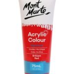 MM Akrilik Renkli Boya Signature 75ml - Brilliant Red