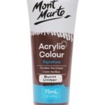 MM Akrilik Renkli Boya Signature 75ml - Burnt Umber