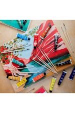 MM Doğal Kıl Yuvarlak Fırça Seti 13'lü- Discovery - Görsel 2