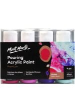 MM Dökme Akrilik Boya Seti Premium 4pc x 60ml - Aurora