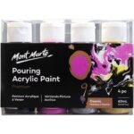 MM Dökme Akrilik Boya Seti Premium 4pc x 60ml - Cosmic