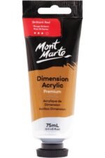 MM Premium Dimension Akrilik 75ml - Brillant Red