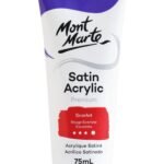 MM Premium Saten Akrilik 75ml - Scarlet