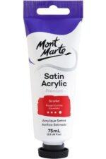 MM Premium Saten Akrilik 75ml - Scarlet