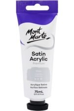 MM Premium Saten Akrilik 75ml - Silver