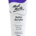 MM Premium Saten Akrilik 75ml - Titanium White