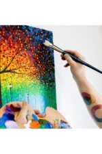 MM Sanatçı Yağlı Boya Fırçası Premium Chungking Filbert 24 - Görsel 5