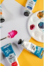 MM Sanatçı Yağlı Boya Fırçası Premium Chungking Yuvarlak 2 - Görsel 7