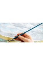 MM Sanatçı Yağlı Boya Fırçası Premium Chungking Yuvarlak 6 - Görsel 5