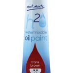 MM Suyla Karıştırılabilir Yağlı Boya 37ml - Trans Brown