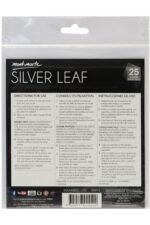 MM Taklit Gümüş Yaprağı 14x14 cm 25 Sayfa - Görsel 2