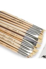 MM Doğal Kıl Düz Açılı Fırça Seti 13'lü- Discovery - Görsel 6